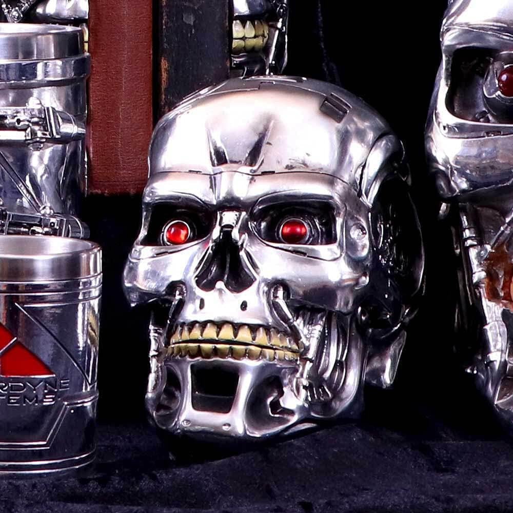 Nemesis Now, T Box, 18 cm, Argent, Résine, Taille Unique Statuettes et Sculptures Naty Shop