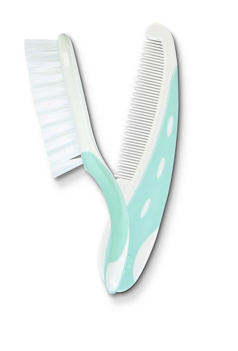 Nuk 700415 Brosse et peigne Enfants - Bain et Soin Naty Shop Bleu