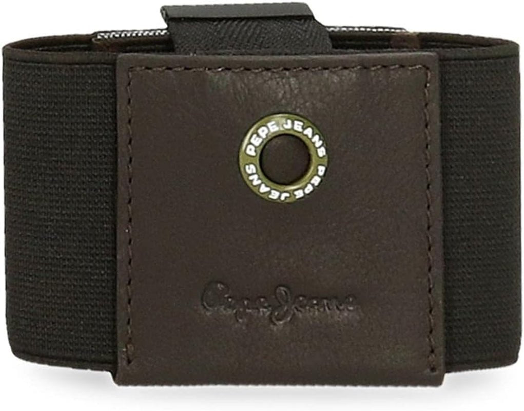 Pepe Jeans adge Portofel Barbati Naty Shop Maro Suport pentru carduri fabricat din cauciuc