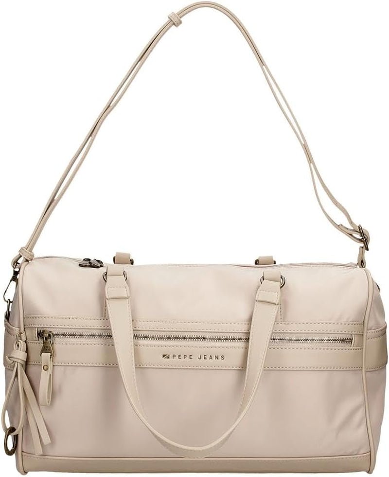 Pepe jeans Morgan, rucsacuri casual, genți de călătorie, piele artificială bej și negru pentru femei, de Joumma Bags Bagaje și echipament de călătorie Naty Shop