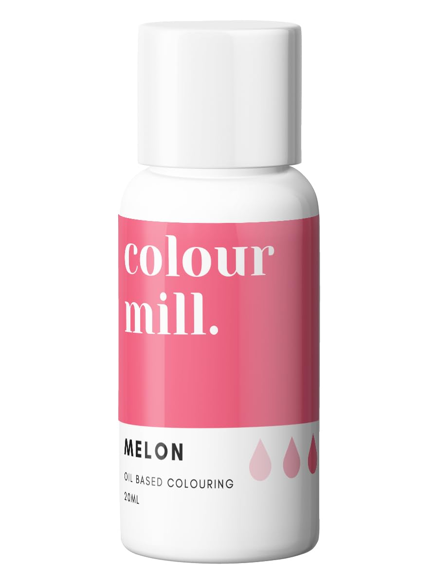 Mélange d'huiles Color Mill - Colorant alimentaire à base d'huile, 20 ml, nuances vibrantes pour gâteaux