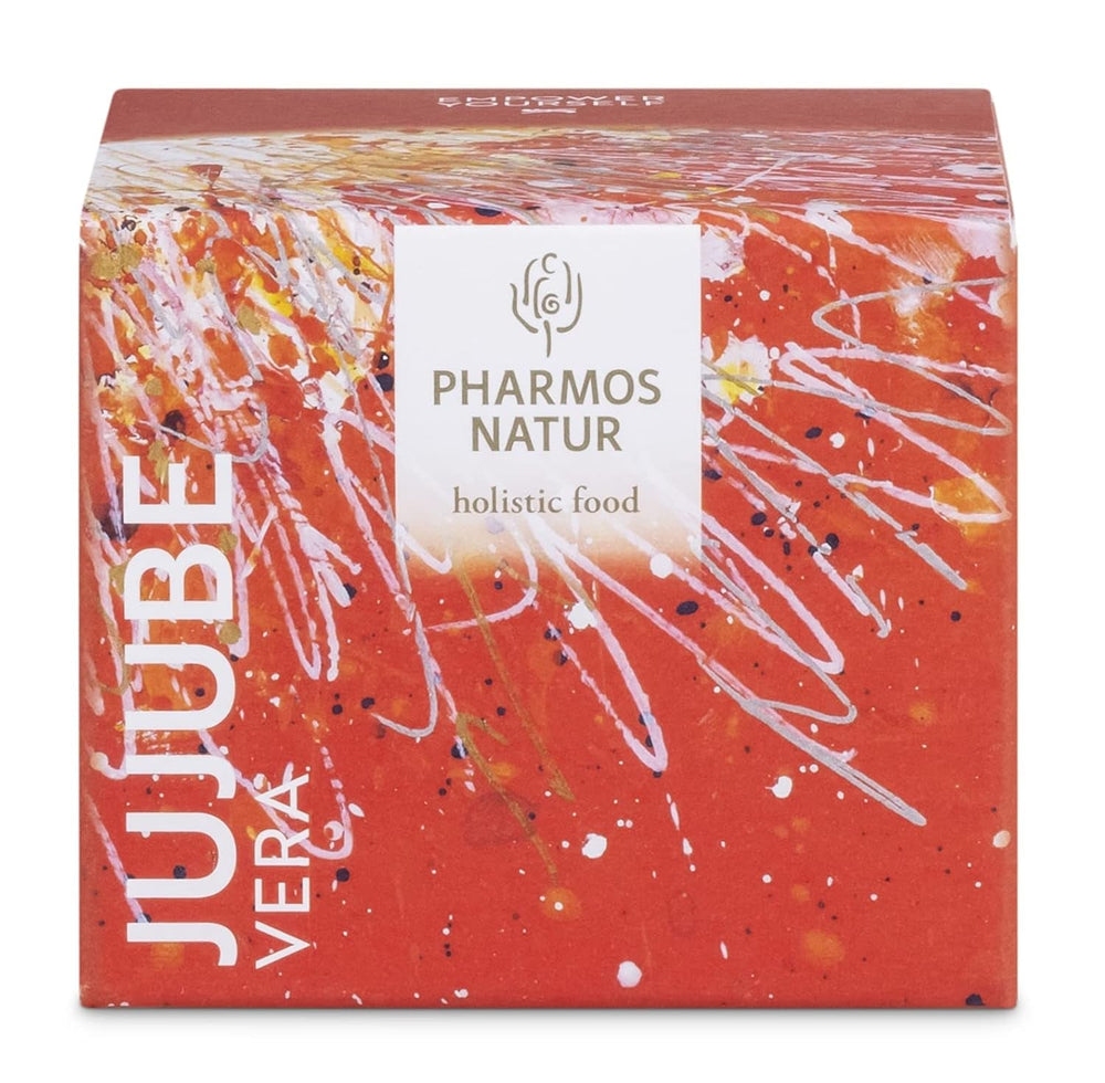 Pharmos Natur Jujube poudre de fruit 50 g - vegan, sans gluten - poudre sèche alimentaire naturelle JujubeVera Produits déshydratés Naty Shop