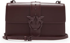 Pinko Ladies Love One Classic Cl Naplack Color Block Bag Femme Sacs Naty Shop M03B_Bordeaux-Trumps-Bloc C