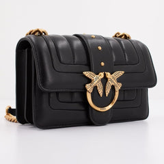 Pinko Ladies Love One Mini Cl Single Side Sheep Nappa Line Quilt Bag Sacs pour femmes Naty Shop