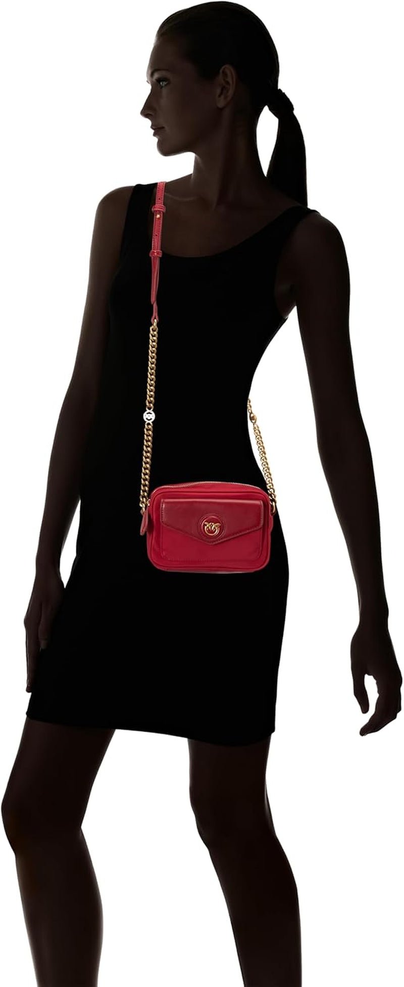 Pinko Nyllo Gate Camera CASE Sacs pour femmes NYLO recyclés Naty Shop