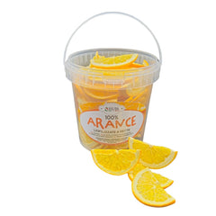 Oranges fraîches lyophilisées en demi-tranches - oranges déshydratées à froid pour cocktails professionnels fruits frais lyophilisés fruits secs pour cocktails - paquet de 1 litre env. 70 Produits déshydratés Naty Shop Titre par défaut