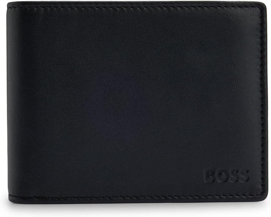 BOSS Arezzo Portefeuille pour homme Naty Shop Portefeuille pour homme Noir1 Taille unique