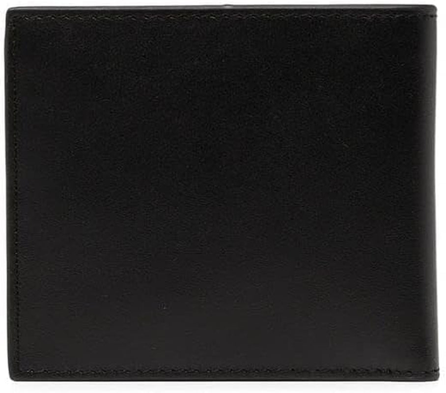 Portefeuille à logo Armani Exchange A|X en cuir lisse, noir Portefeuille homme Naty Shop