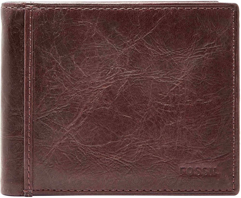 Fossil Derrick Portefeuille Homme Portefeuille Homme Naty Shop Ingram Marron