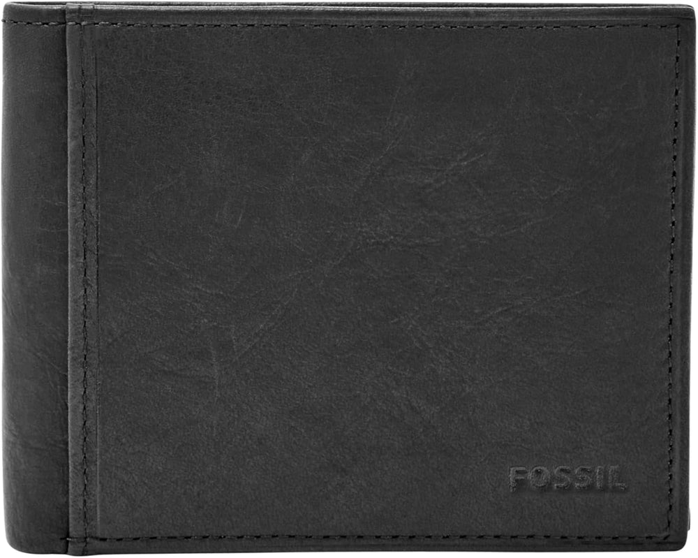 Fossil Derrick Portefeuille Homme Naty Shop Portefeuille Homme Noir