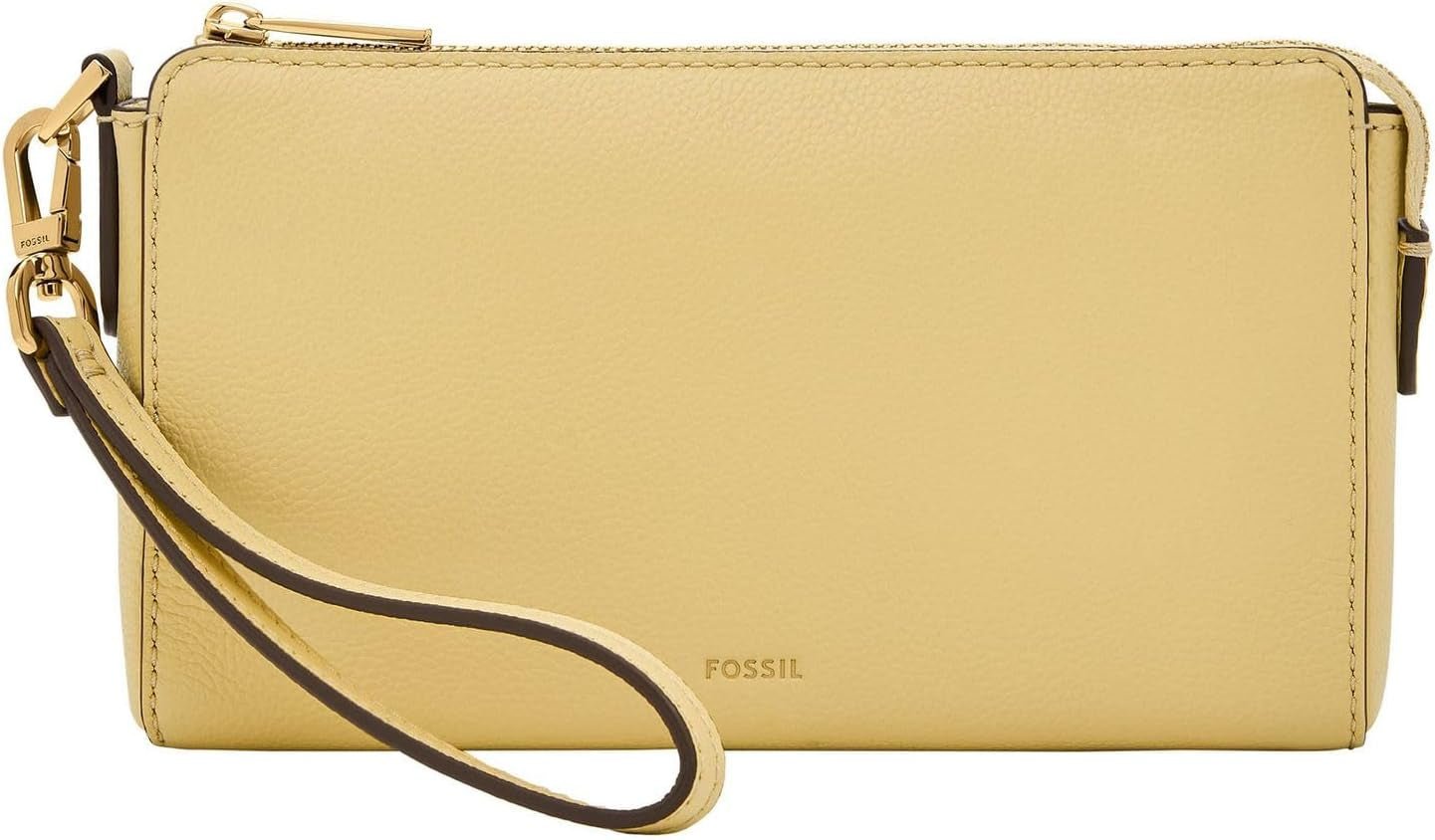 Portefeuille Fossil en cuir ou polyester pour femme Portefeuille femme Naty Shop Blanc crème