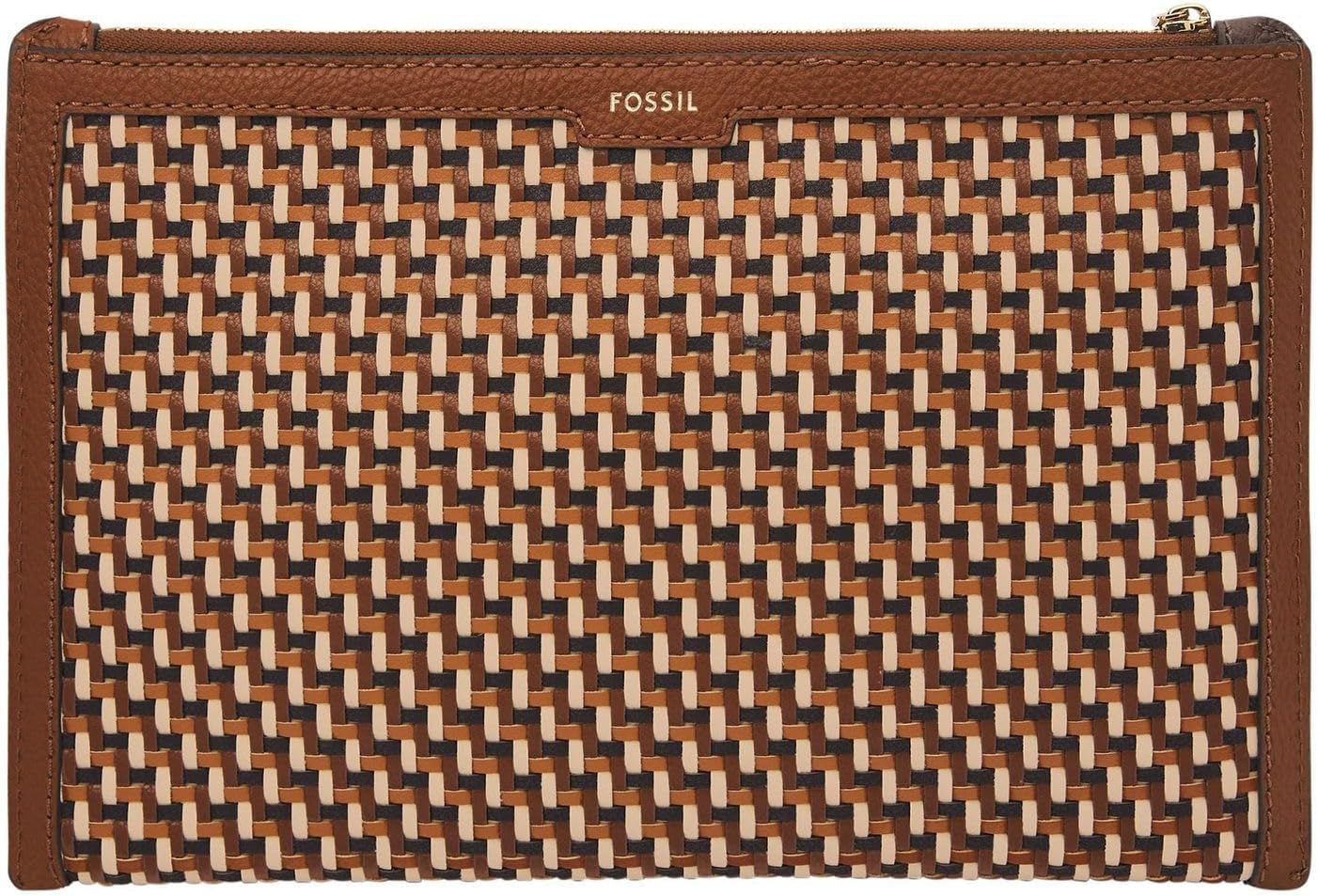 Portefeuille Fossil en cuir ou polyester pour femme Portefeuille femme Naty Shop Multicolore