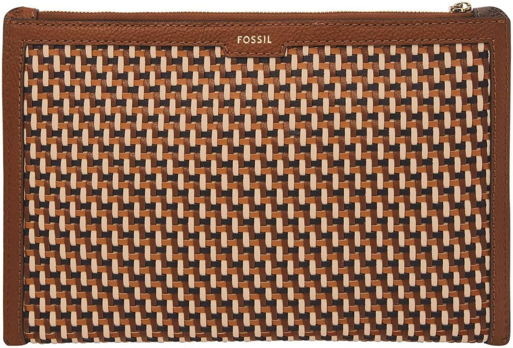 Portefeuille Fossil en cuir ou polyester pour femme Portefeuille femme Naty Shop Multicolore