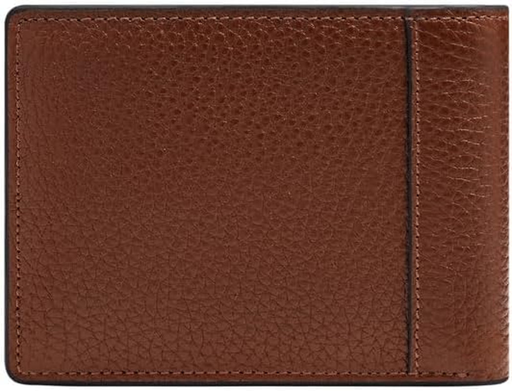 Portefeuille à deux volets Fossil Huntington pour hommes Naty Shop Portefeuille pour hommes