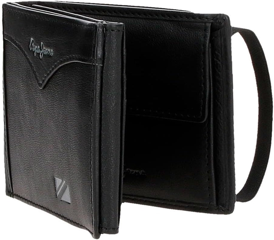 Portefeuille veste Pepe Jeans avec sangle élastique, taille unique Portefeuille homme Naty Shop