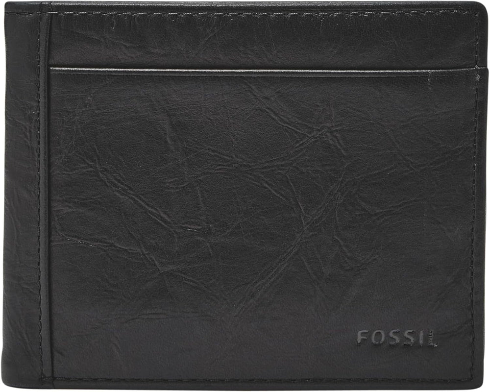 Fossil Portefeuille Homme Naty Shop Portefeuille Homme Noir flip ID
