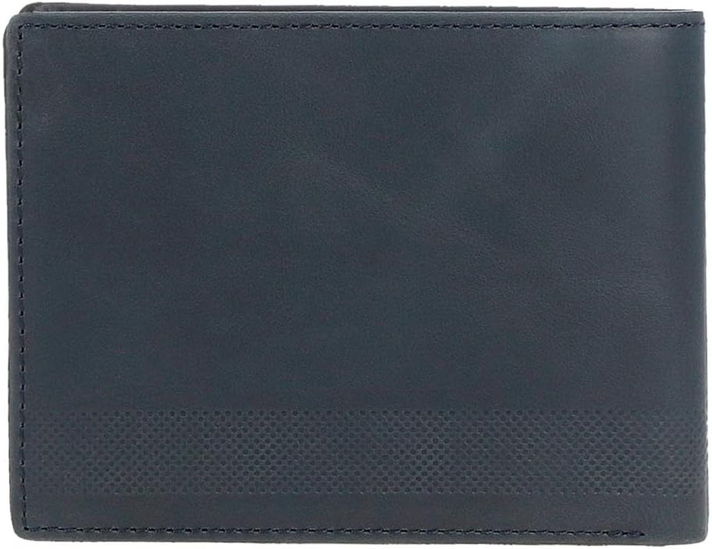Pepe Jeans Portefeuille Homme Bleu 11,5 x 8 x 1 cm Portefeuille en Cuir Protégé RFID avec Poche à Monnaie Portefeuille Homme Naty Shop