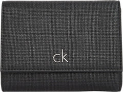 Portofel pentru femei Calvin Klein Daily Medium Trifold Klein, negru (Ck Black), mărime naturală Portofel Femei Naty Shop Titlu implicit