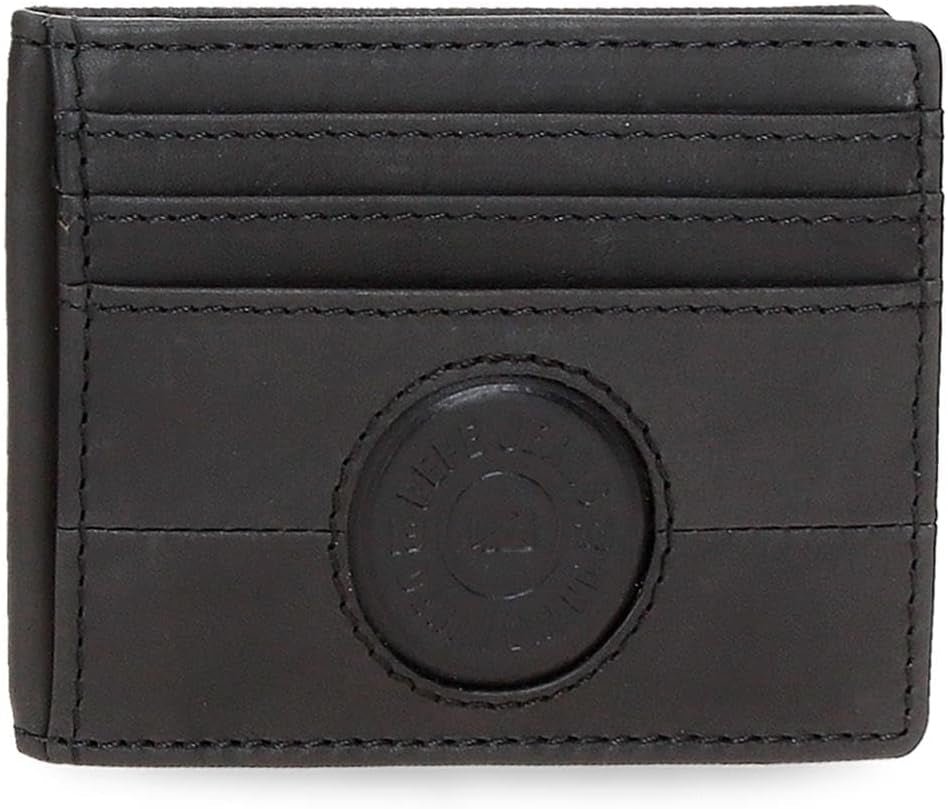 Portofele și poșete din piele de vacă Pepe Jeans Cracker, negru, maro, verde, diferite mărimi Portofel Barbati Naty Shop Negru Suport pentru carduri Cracker