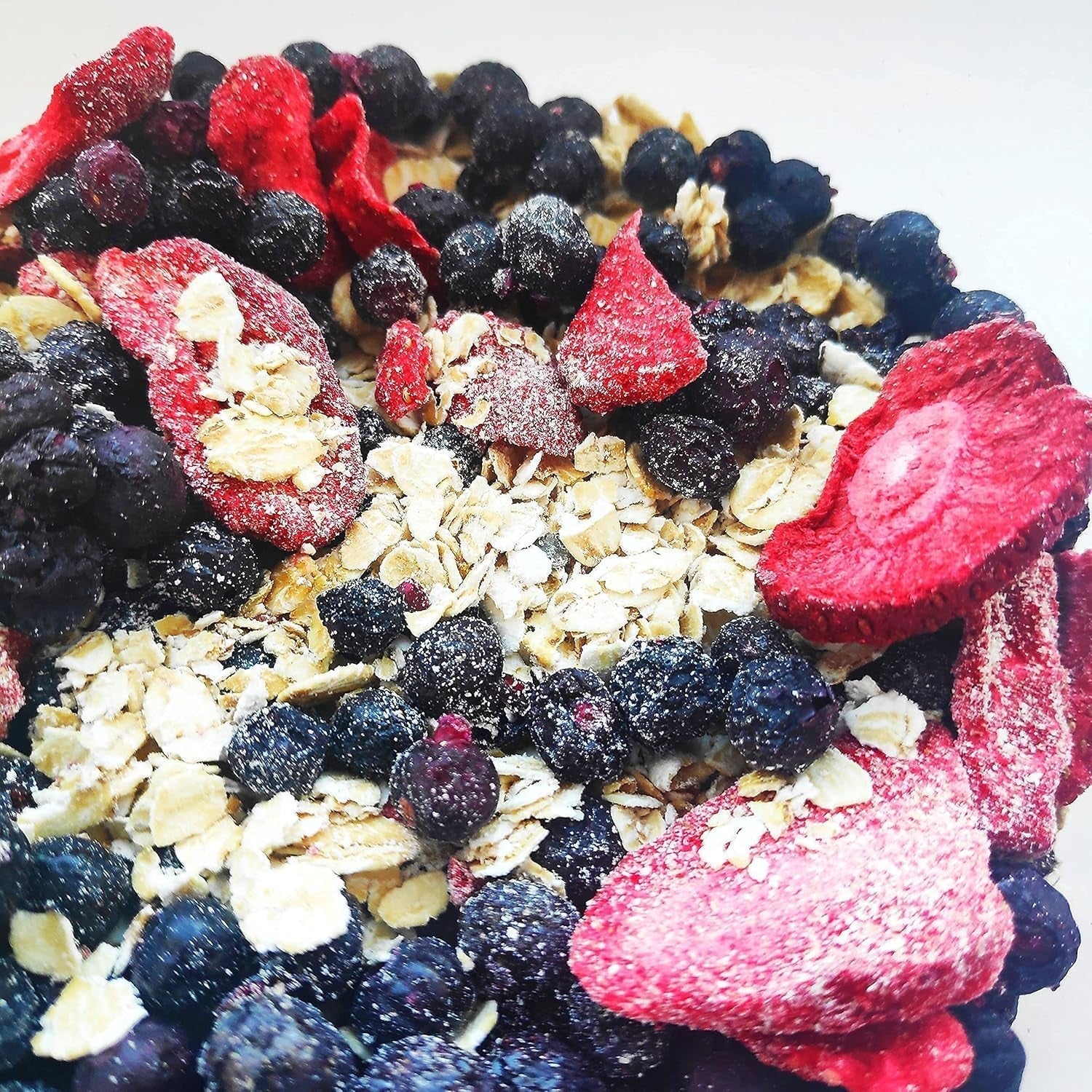 Pulbere de fructe uscate prin congelare Pulbere de căpșuni | Pulbere de căpșuni uscate prin congelare Pulbere de căpșuni | Pulbere de căpșuni Smoothie Pudding de căpșuni Fructe uscate (100g) Produse deshidratate Naty Shop