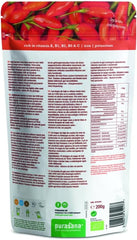 Poudre de baies de goji Purasana du Tibet en culture biologique contrôlée (200g) qualité alimentaire crue Produits déshydratés Naty Shop