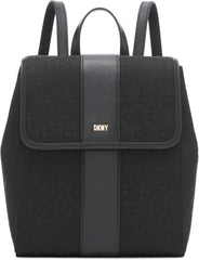 DKNY Sac à dos quotidien pour femme, logo noir/noir Naty Shop Sacs pour femme Titre par défaut