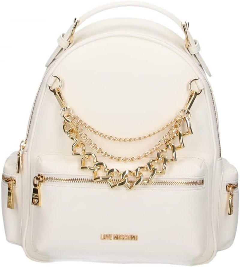 Sac à dos Love Moschino Ladies Jc4293pp0gkt0 Sacs pour femmes Naty Shop Blanc