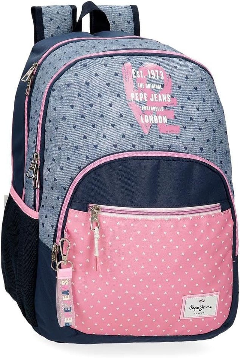 Sac à dos Pepe Jeans Noni Denim Sacs à dos et cartables haut de gamme Naty Shop Sac à dos Pepe Jeans