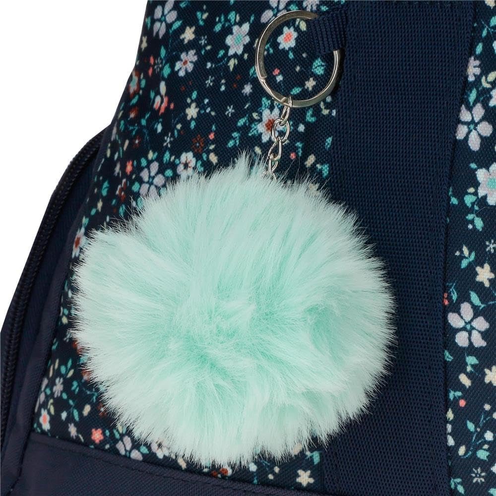 Rucsac școlar Pepe Jeans Alenka cu troler, albastru, 30 x 40 x 12 cm, poliester, 14,4 l, albastru, rucsac școlar cu troler Rucsacuri si ghiozdane premium Naty Shop