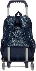 Pepe Jeans Alenka sac à dos scolaire avec trolley, bleu, 30 x 40 x 12 cm, polyester, 14,4 l, bleu, sac à dos scolaire avec trolley Sacs à dos et cartables Premium Naty Shop