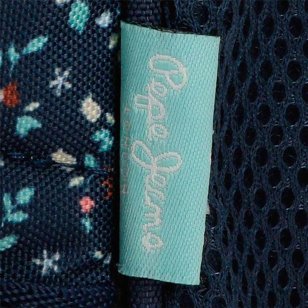 Pepe Jeans Alenka sac à dos scolaire avec trolley, bleu, 30 x 40 x 12 cm, polyester, 14,4 l, bleu, sac à dos scolaire avec trolley Sacs à dos et cartables Premium Naty Shop