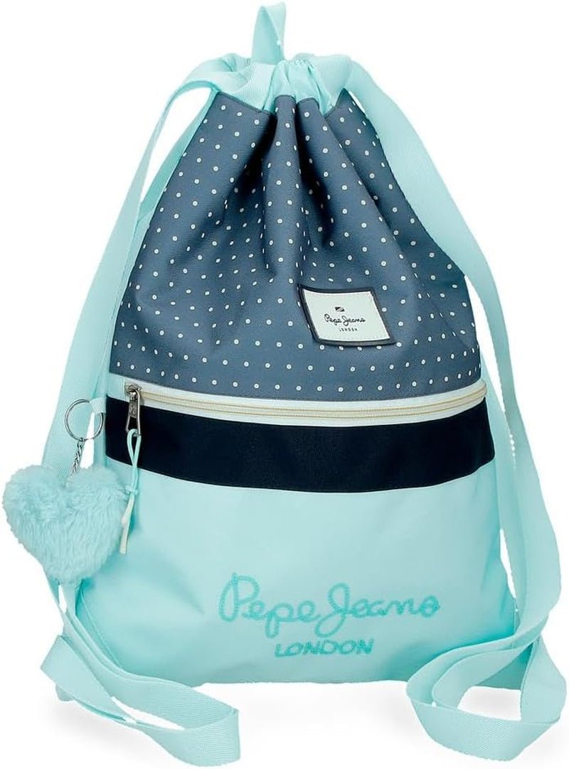 Rucsac școlar Pepe Jeans Dalma Rucsac pentru copii confecționat din poliester, curele late și reglabile care se ajustează, buzunar frontal. De la Joumma Bags Rucsacuri si ghiozdane premium Naty Shop Beutel Mit Kordelzug