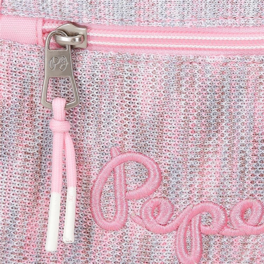 Pepe Jeans Miri sac à dos scolaire, rose, 31 x 44 x 17,5 cm, polyester, 22,79 l, rose, sac à dos scolaire Sacs à dos et cartables Premium Naty Shop
