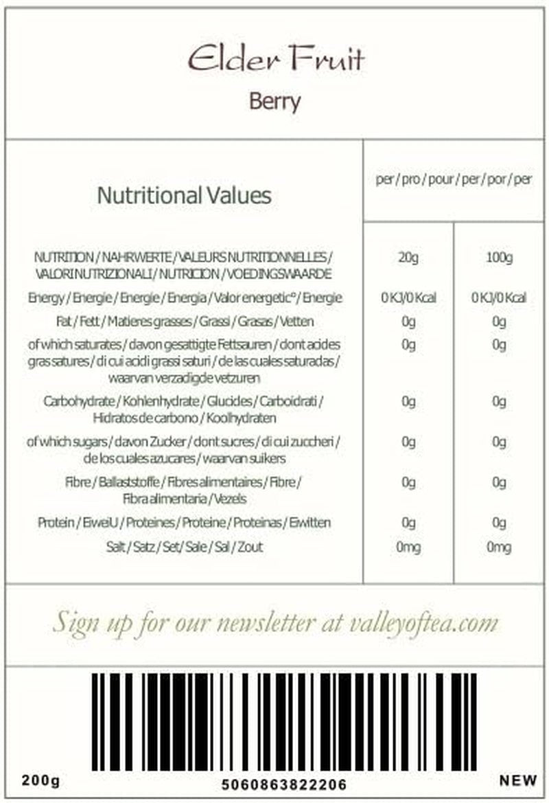 Sureau noir bio - baies de sambucus entières - sureau Produits déshydratés Naty Shop