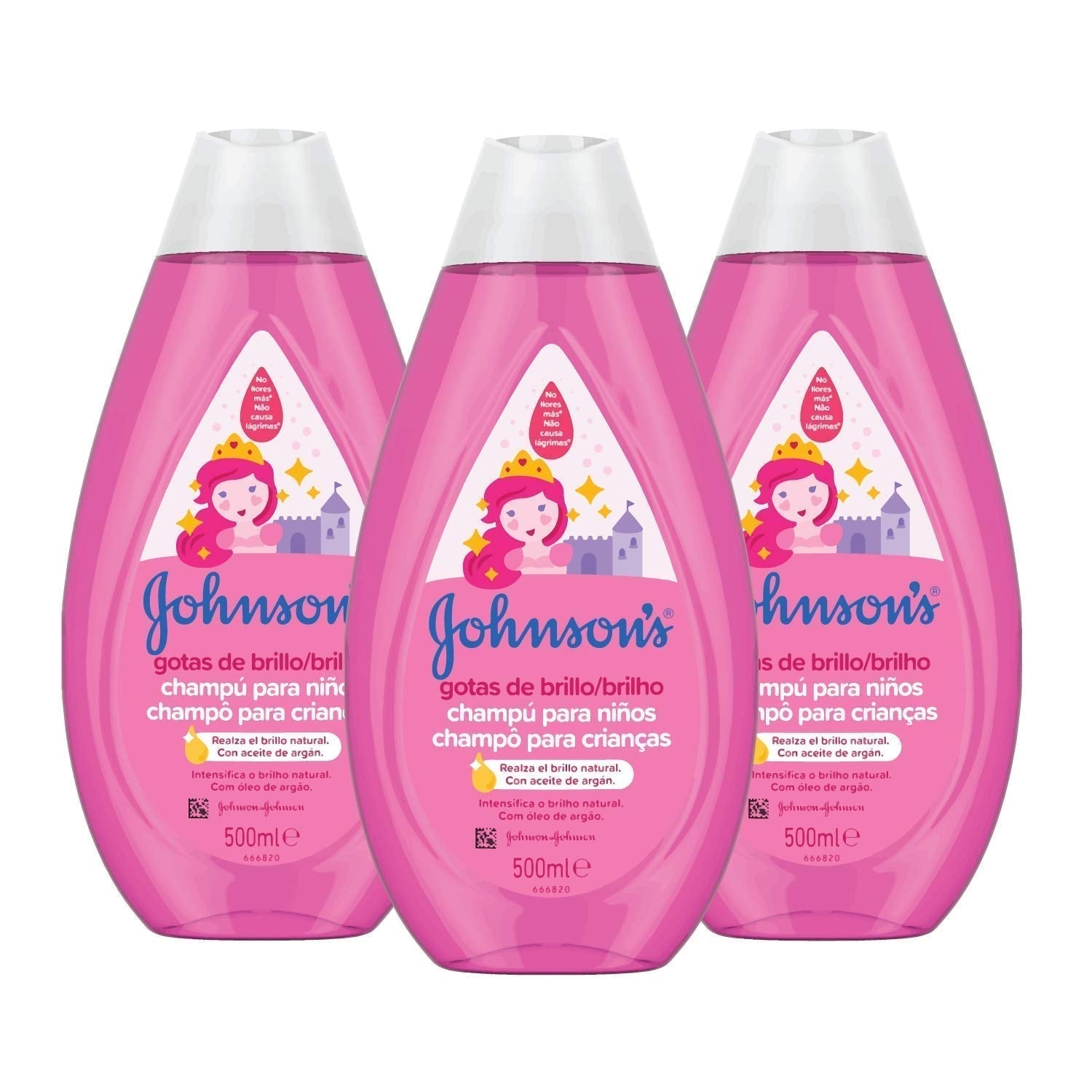 Shampoing Enfants - Bain et Soin Naty Shop 500 ml (pack de 3) Doux.