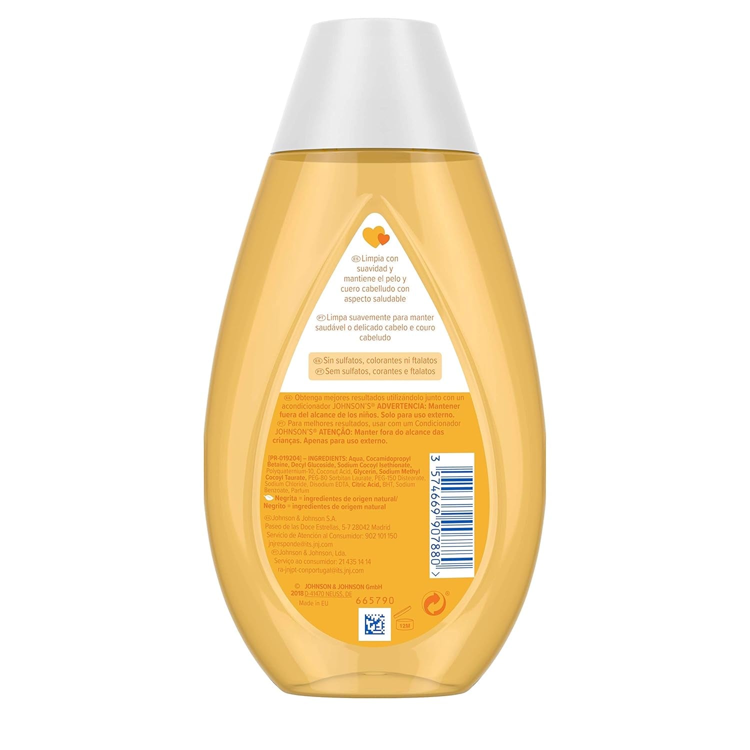 Shampoing, pack de 3 (3 x 300 ml) Enfants - Bain et Soin Naty Shop