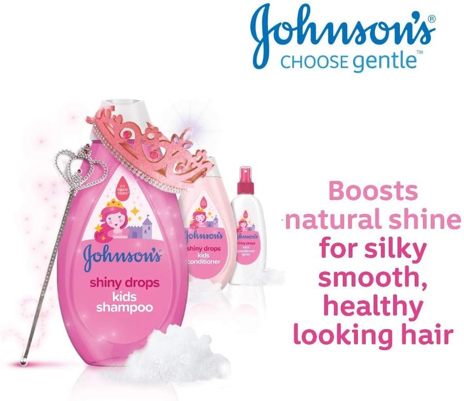 Johnson's Shiny Drops shampooing pour enfants, 500 ml Enfants - Bain et soin Naty Shop
