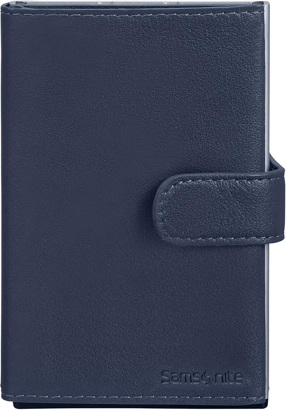 Samsonite Alu Fit SLG - Portefeuille, 10,2 cm, bleu Portefeuille homme Naty Shop