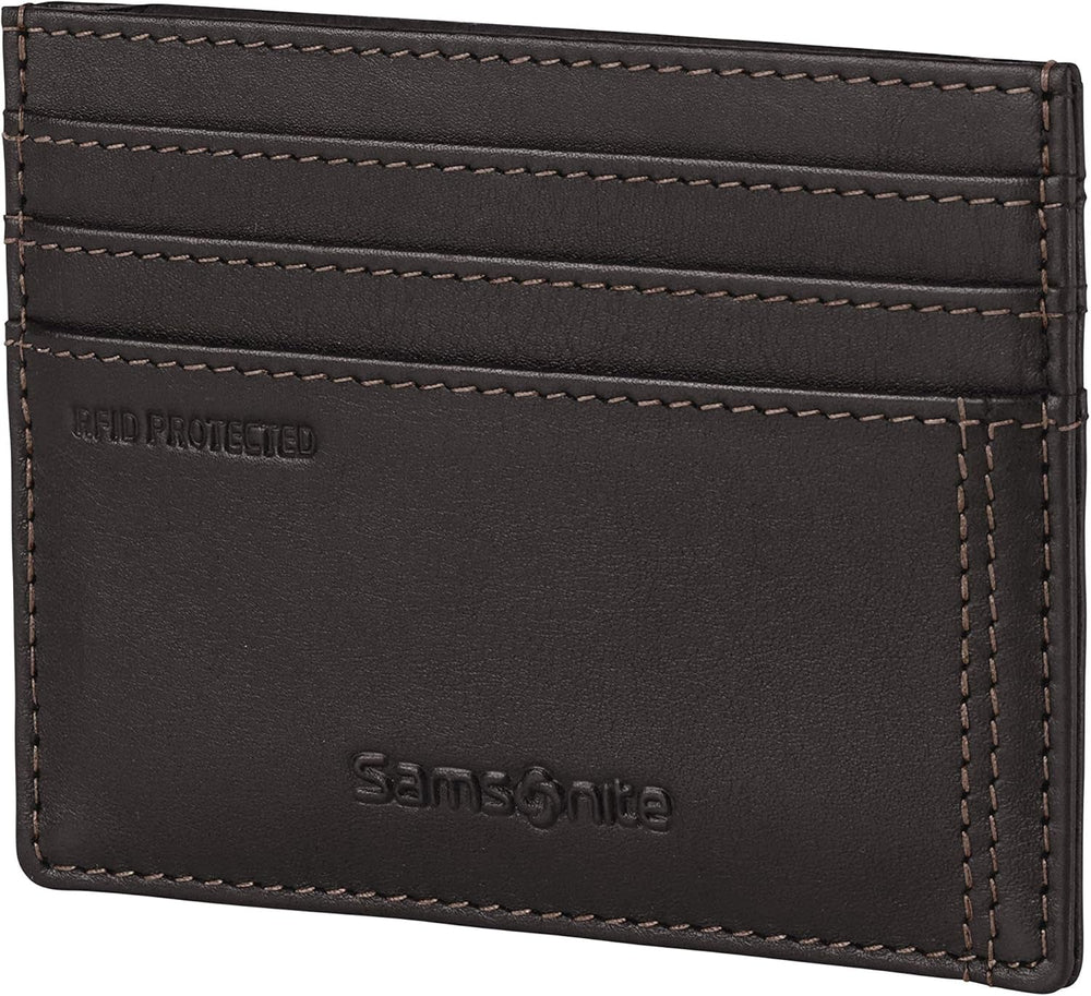 Samsonite Attack 2 SLG accessoires de voyage - porte-carte enveloppe, porte-carte (10 cm) Portefeuille homme Naty Shop Brown (Ebony Brown)