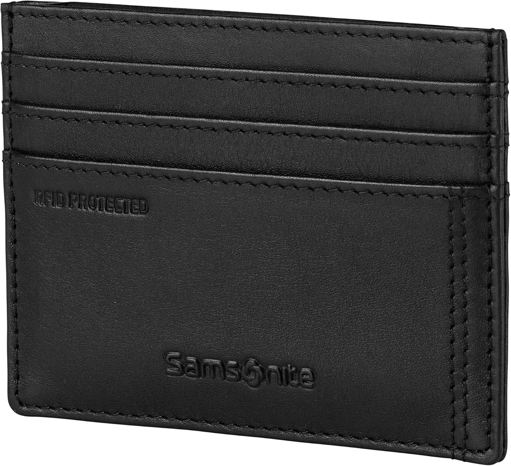 Accessoires de voyage Samsonite Attack 2 SLG - porte-cartes enveloppe, porte-cartes (10 cm) Portefeuille homme Naty Shop Noir (noir)