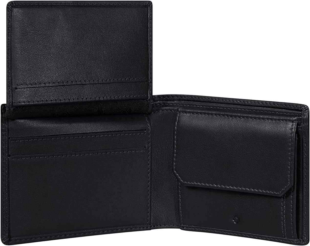 Samsonite Attack 2 SLG - Portefeuille, 10,5 cm, noir (black) Portefeuille homme Naty Shop