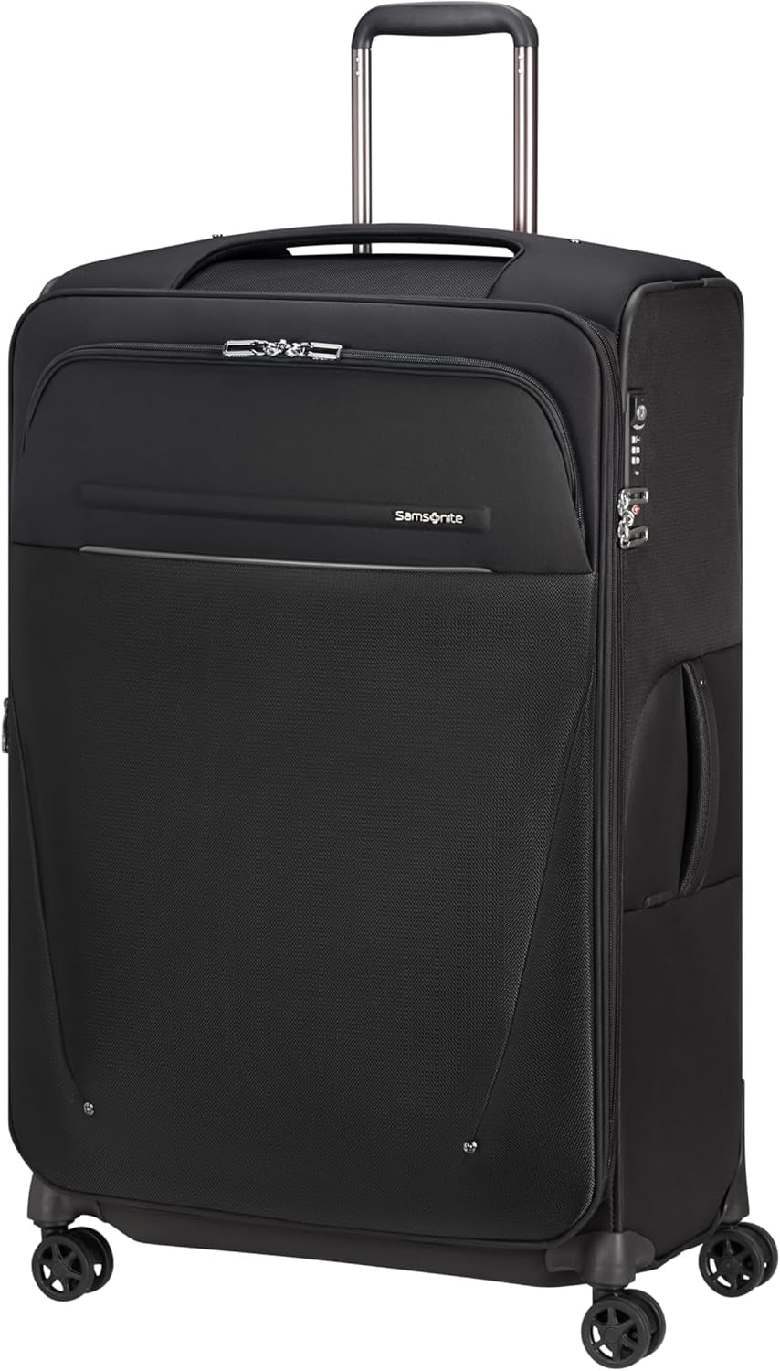 SAMSONITE B-Lite Icon - Spinner 71/26 expandabil 83L, 2.6 KG, albastru închis Bagaje și echipament de călătorie Naty Shop Negru (Eco Black) Xl (78 Cm - 117,5 L)