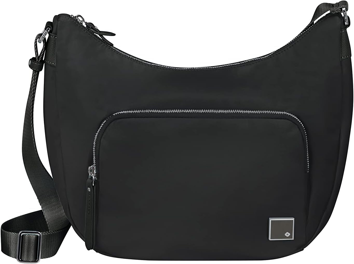 Samsonite Essentially Karissa - Sac bandoulière M, 36 cm, noir (Black) Sacs Femme Naty Shop