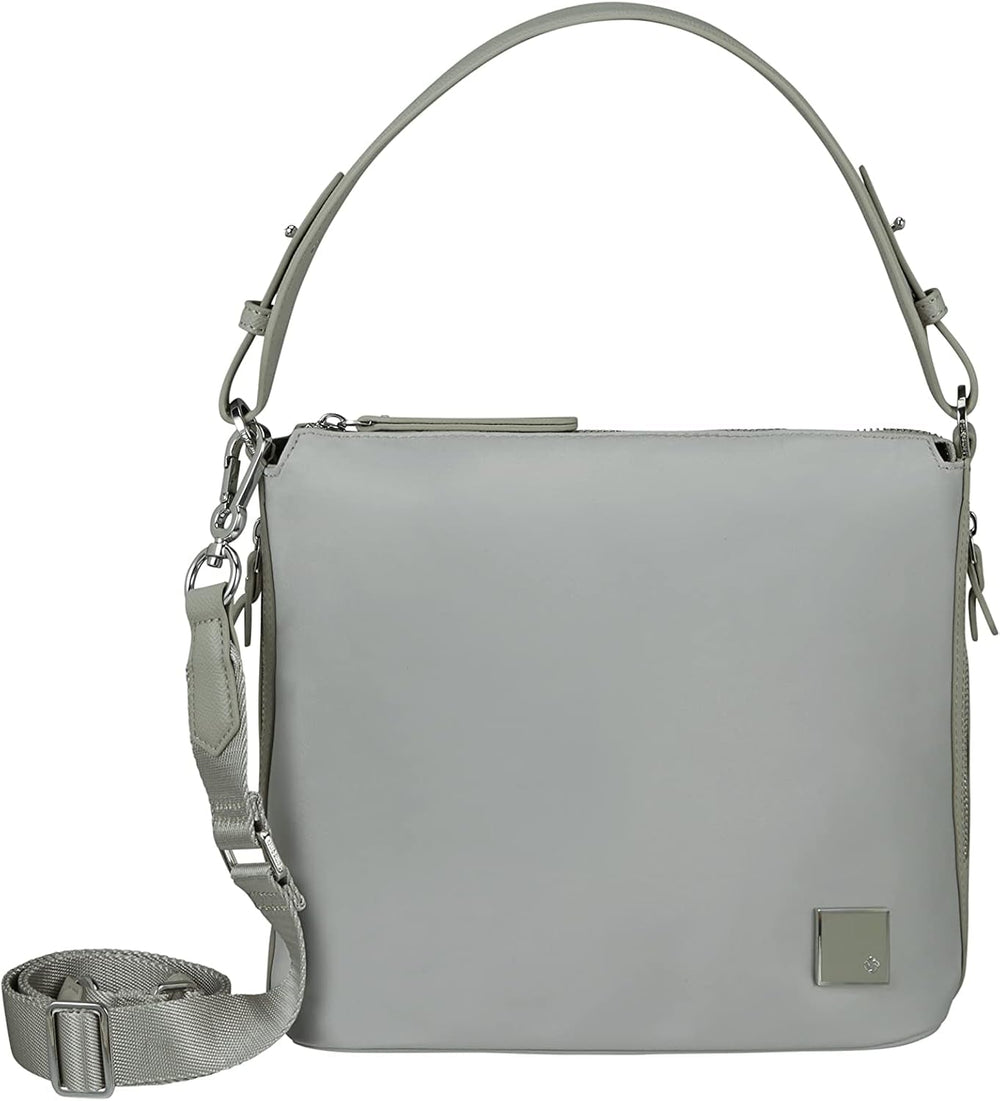 Samsonite Essentially Karissa - Sac de voyage S, 27 cm, gris (Dove Grey) Sacs Femme Naty Shop