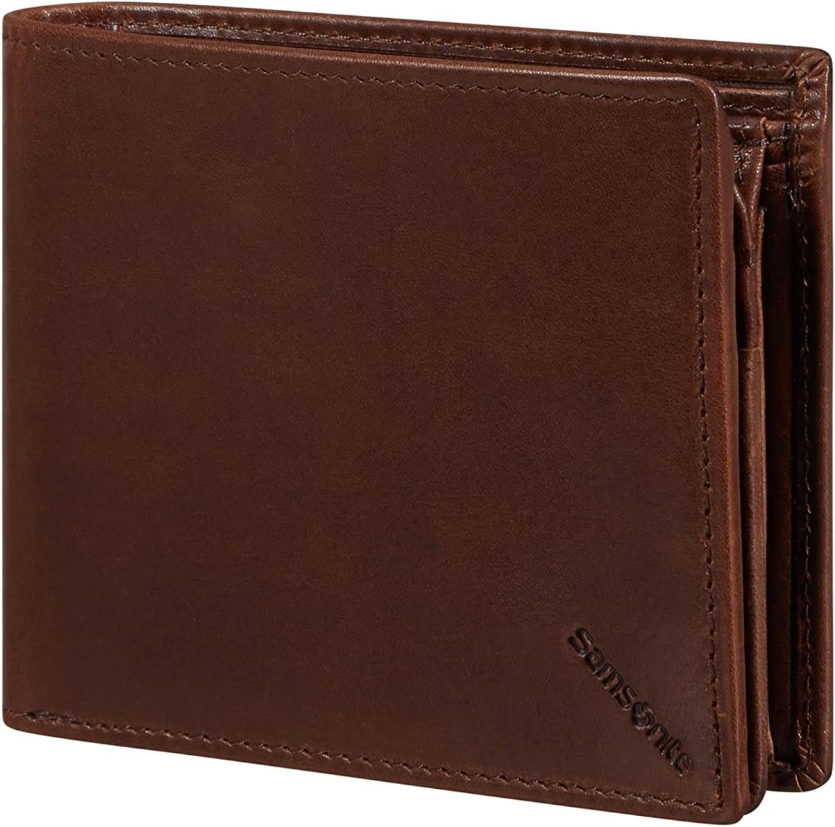 Samsonite Veggy SLG - Portefeuille, 10,5 cm, marron (marron foncé) Portefeuille homme Naty Shop Default Title