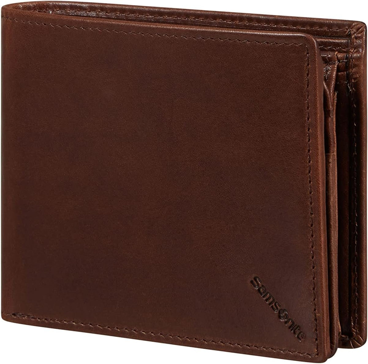 Samsonite Veggy SLG - Portefeuille, 10,5 cm, marron (marron foncé) Portefeuille homme Naty Shop Default Title