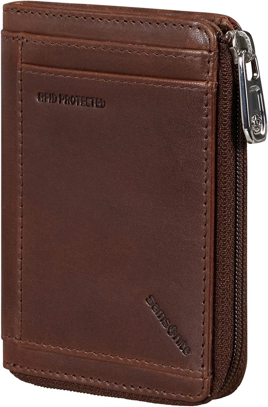 Samsonite Veggy SLG - Portefeuille, 10,8 cm, marron (marron foncé) Portefeuille homme Naty Shop Default Title