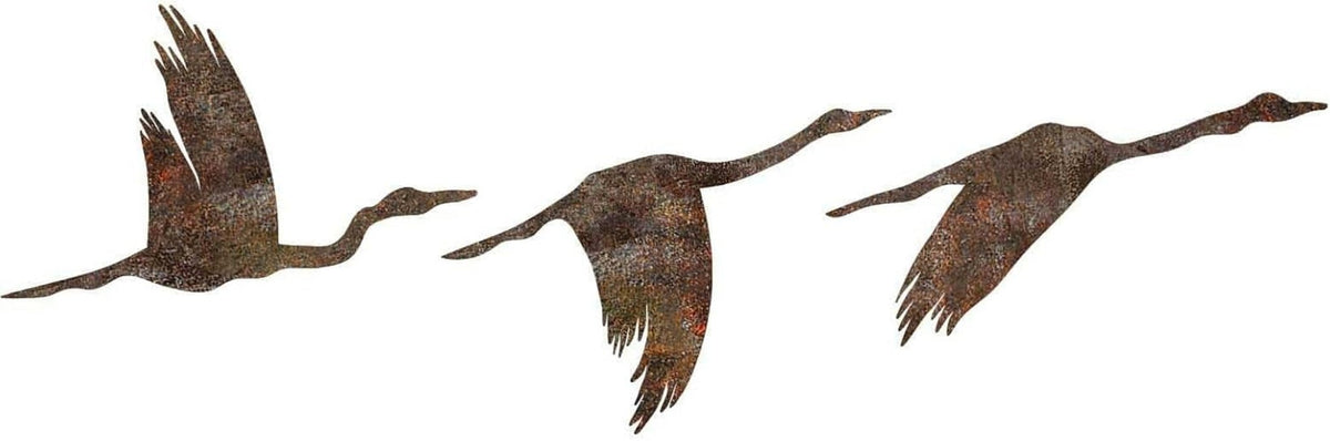 Ensemble d'accessoires muraux décoratifs en métal peint à la main (3 pièces) | Finition vieillie | Dimensions : 11x16cm, 14x22cm, 18x27cm | Art unique pour la décoration d'intérieur Statuettes et sculptures Naty Shop Titre par défaut