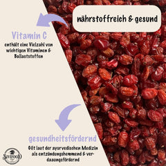 SIVIFOOD Barberries 200g - fruits de mûrier séchés de qualité alimentaire crue premium - épine-vinette végétalienne et naturelle faible en gras Zereshk épine-vinette Berberis fruits secs séchés barberries séchées Produits déshydratés Naty Shop