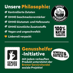 Raisins Bremer Gewürzhandel, séchés, non sulfurés et sans sucre ajouté, 1kg Produits déshydratés Naty Shop